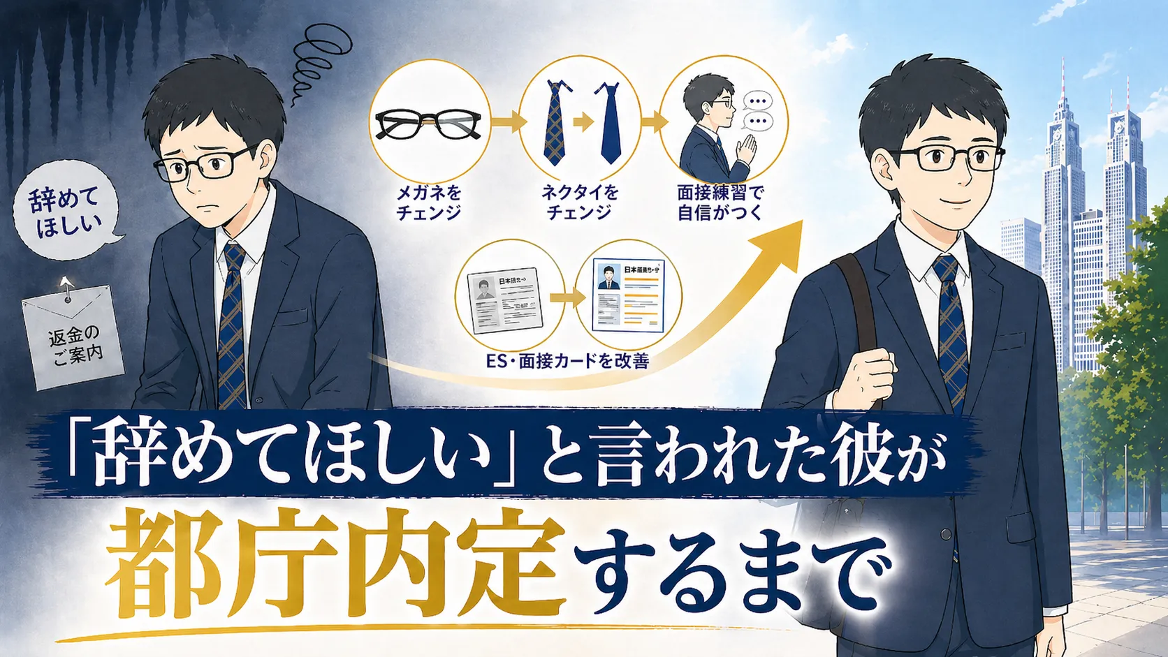 東京都庁に内定するまで